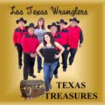 The Los Texas Wranglers Band: Texas Treasures CD cover